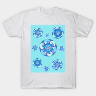 sacred geometry rain drops T-Shirt